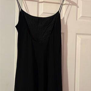 Black Spaghetti Strap Dress